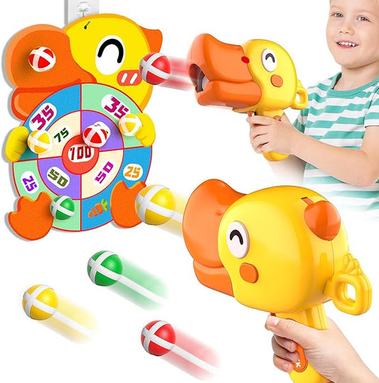 Outdoor Toys Gifts for Kids, ２𝐏𝐂𝐒 Shooting Games Dart Board Toys