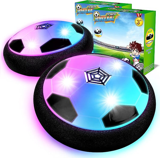 Hover Soccer Ball Toys for 3-12 Year Old Boys Girls Indoor and Outdoor Creative Toys for Toddlers with Foam Bumper