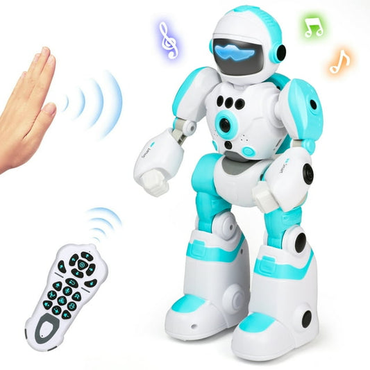HopeRock RC Robot Toys for Kids, Gesture & Sensing Programmable Remote Control Smart Robot, Birthday Gift for Boys Girls Age 3 4 5 6 7 8+ Year Old