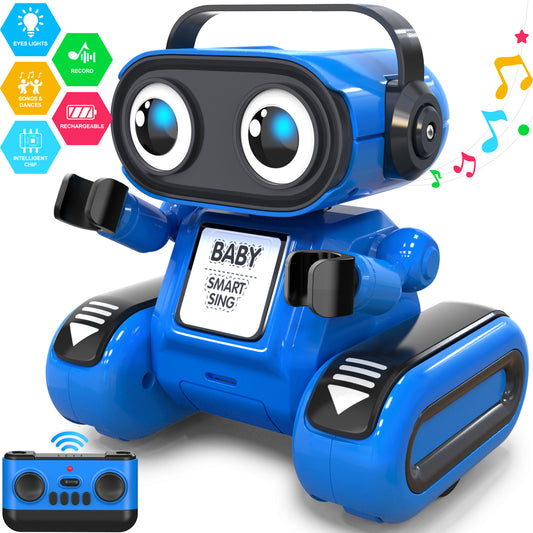 Robot Toys,Remote Control Electronics Toys for Boys Kids 6 7 8 9 10 and up with Dance Moves and Music, Birthday Christmas Gifts for Boys.
