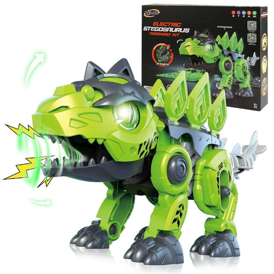 Dinosaur Toy for 6 7 8 9 10+ Years Old Boys, DIY Building Stegosaurus Dinosaurs Toys, STEM Educational Science Kits, Christmas Birthday Gift for Boys Girls