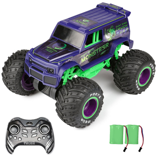 Monster Truck Freestyle Remote Control Cars, Standing Stunt RC Car Monster Truck, All Terrain 4wd Off-Road Car Gift for Boys Kids Age 6+