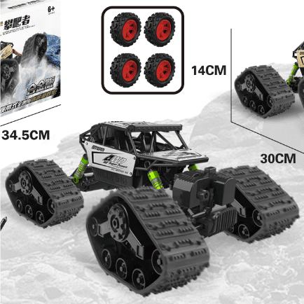 1:16 Scale Remote Control Car,2.4 GHz RC Drift Race Car, 4WD High Speed 18 Km/h All Terrains Off Road RC Truck Crawler