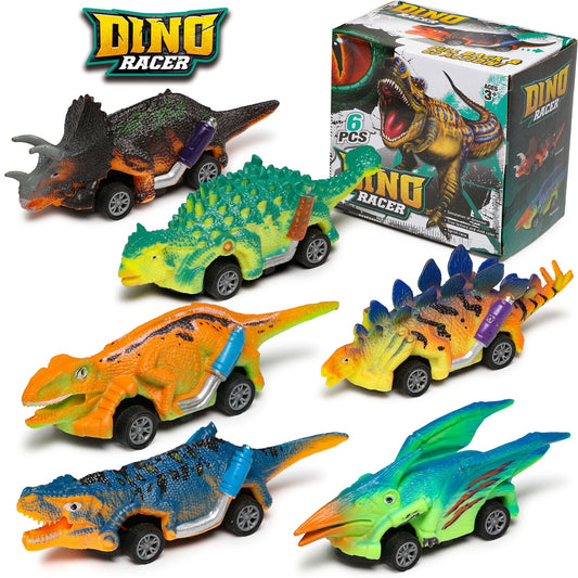 Dinosaur Toy for toddlers 1-3 Years Old ,Pull Back Car Toys for Boys Girls Kids 3-5 Years Old.